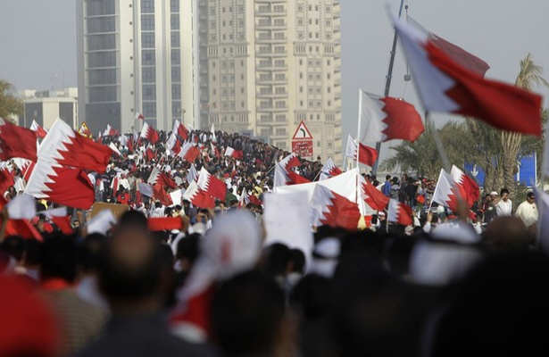 تظاهرات مردم بحرین پس از نماز جمعه