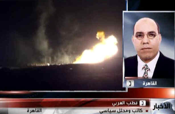 پيام مصريهاازانفجارخط لوله گاز به اسراييل 
