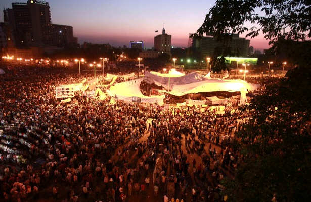 تحصن نامحدود مصری ها در میدان التحریر
