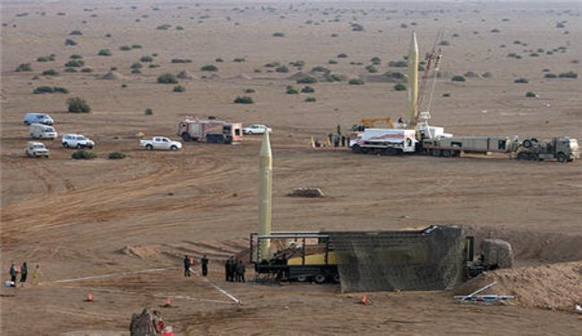 لاول مرة ايران تطلق صاروخين باتجاه المحيط الهندي