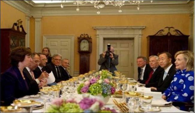 انتهاء اجتماع الرباعية بدون صدور بيان