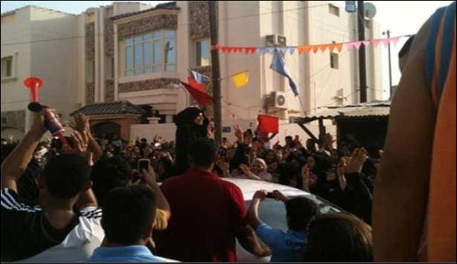 البحرين :الافراج عن شاعرة الحرية 