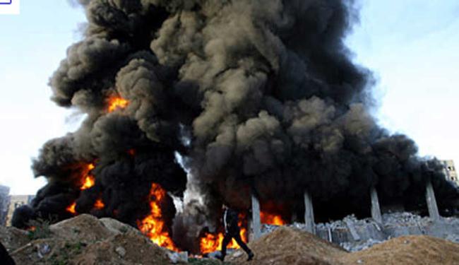 5 اصابات في غارة إسرائيلية على انفاق رفح