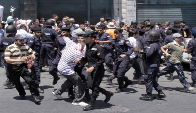 نقابيون اردنيون يحملون الأمن مسؤولية الاعتداء