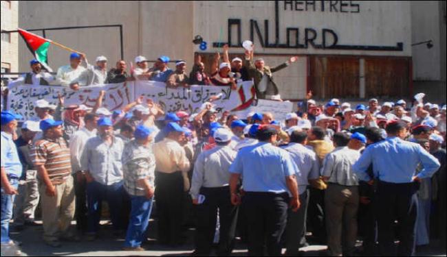 اضراب عمالي يشل العمل بميناء العقبة بالاردن