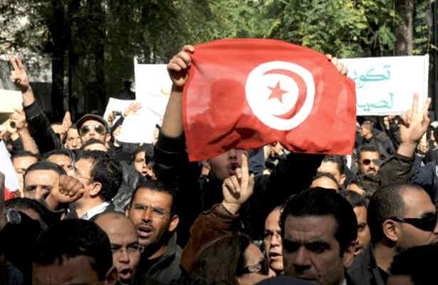 انتقاد حزب تونسي ازخشونت دولت عليه جوانان