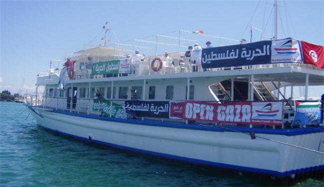 حماس: احتجاز سفينة 