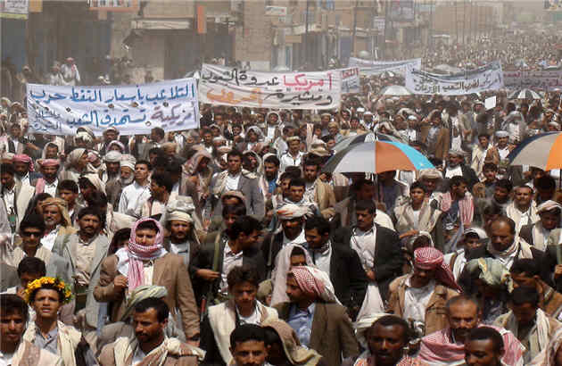 حمایت واشنگتن و ریاض از رژیم دیکتاتور یمن 