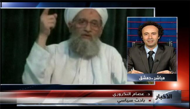 خطاب الظواهري يؤكد ضلوع القاعدة باحداث سوريا