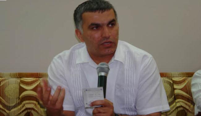 نبيل رجب يؤكد ارتكاب المنامة جرائم ضد الإنسانية