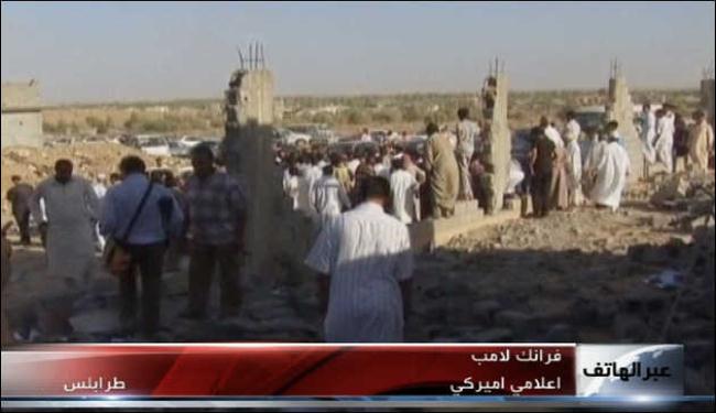 النيتو يستهدف المدنيين لتحريض الناس على القذافي