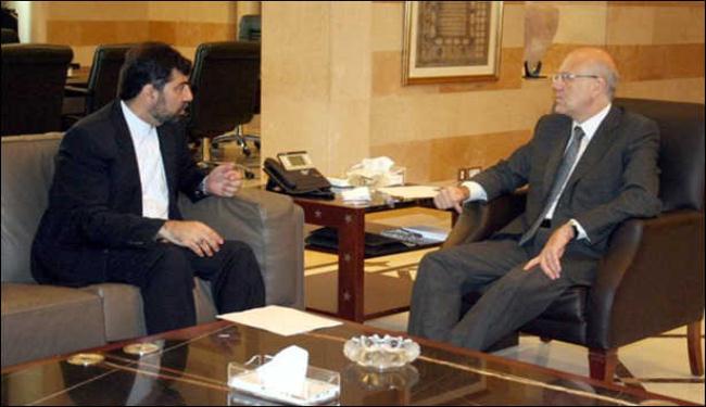 ايران ولبنان تبحثان تنفيذ اتفاقيات التعاون الثنائي