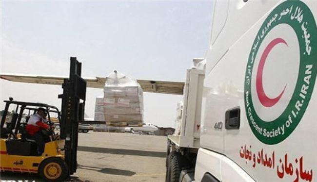  الشحنة الثالثة من المساعدات الايرانية في طريقها للشعب الليبي