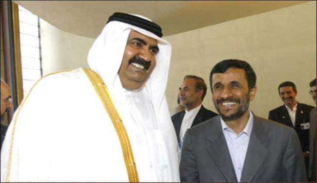 امير قطر يصل الى طهران غدا 