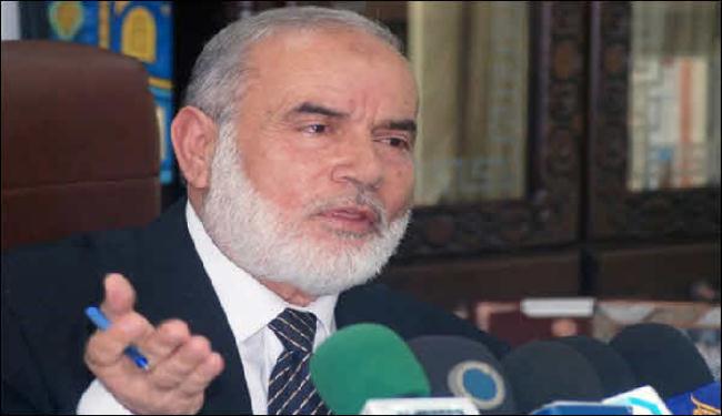 بحر يدعو الى تثبيت التهدئة مع الكيان الاسرائيلي