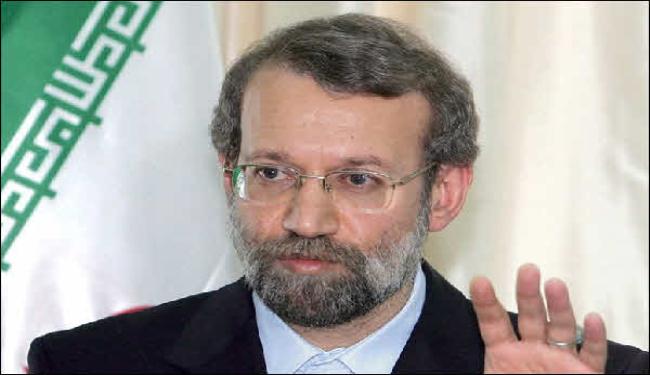 لاريجاني يهنئ الشعب الليبي بانتصاره على القذافي