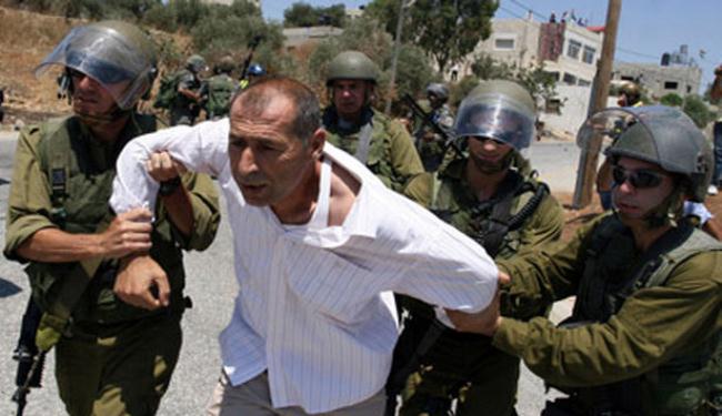 الكيان الاسرائيلي يعتقل 20 فلسطينيا في الخليل 