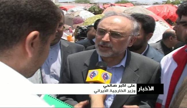 صالحي يزور مخيمات اللاجئين الصوماليين