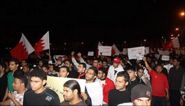 الشعب البحريني مصر على اسقاط نظام آل خليفة