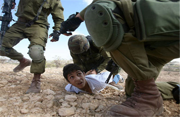 شکنجه کودکان فلسطینی بدست صهیونیستها