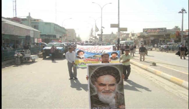 شوارع الديوانية بالعراق تشهد مسيرات يوم القدس