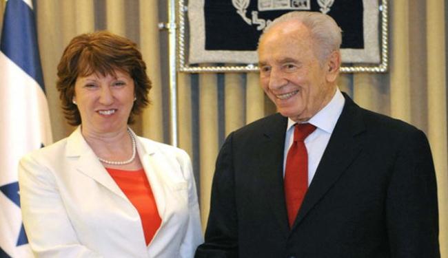 اشتون تبحث عملية التسوية مع المسؤولين الاسرائيليين