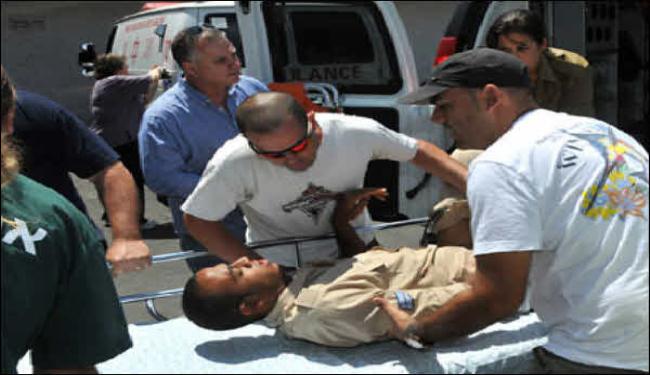 اصابة 7 من حرس الحدود ومستوطنين بهجوم في تل ابيب