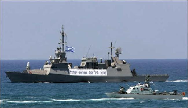 سلطات الاحتلال ترسل سفينتين حربيتين للبحر الاحمر