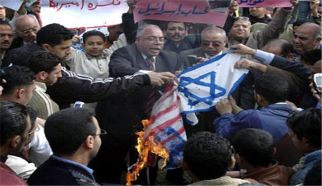 جدار عازل لتأمين سفارة الكيان الاسرائيلي بالقاهرة