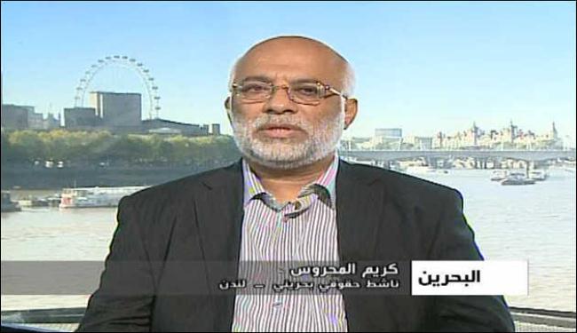 نظام البحرين يعتمد الاسلوب الانشائي في الاعلام 