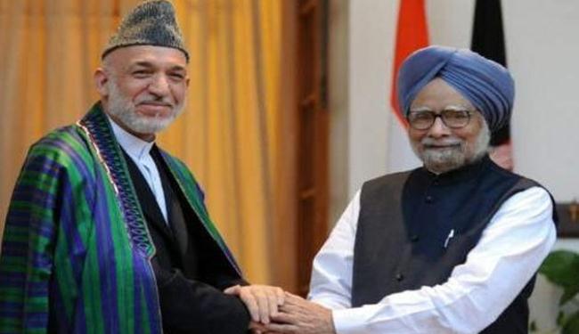 الهند وافغانستان توقعان اتفاق شراكة استراتيجية