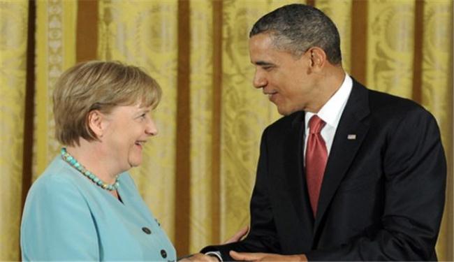 اوباما يتصل بميركل للتحدث بشان ازمة منطقة اليورو