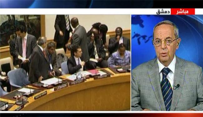 الاجماع بمجلس الامن ضد سوريا غير متوفر