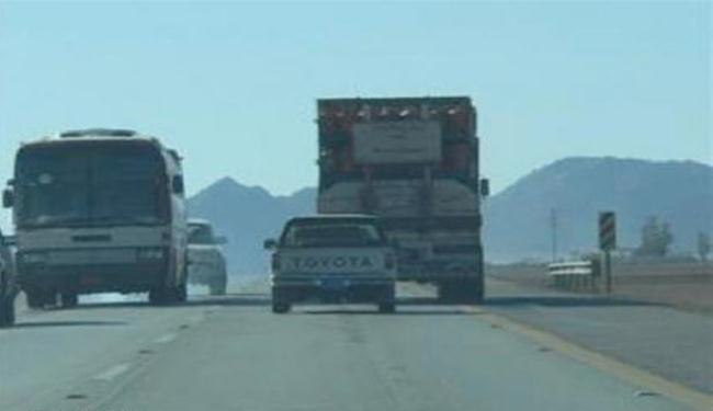 حادث سير يسفر عن جرح 8 حجاج ايرانيين