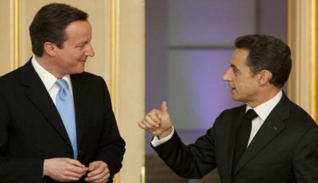 تلاسن بين ساركوزي وكاميرون في بروكسل