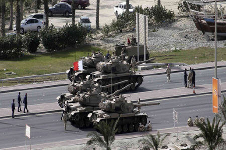 آماده باش گارد ملی و ارتش بحرین در پایتخت