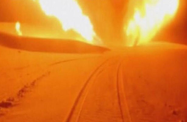 انفجار در خط لوله نفت سوریه