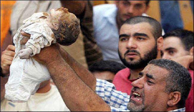 19  شهيداً و200 جريح من أطفال غزة في 2011