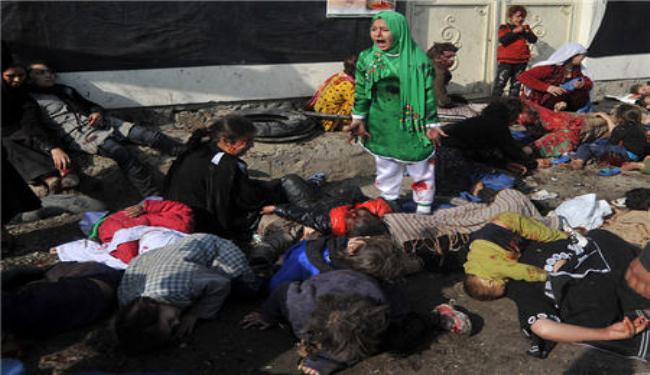 عدد شهداء عاشوراء افغانستان يرتفع الى 80