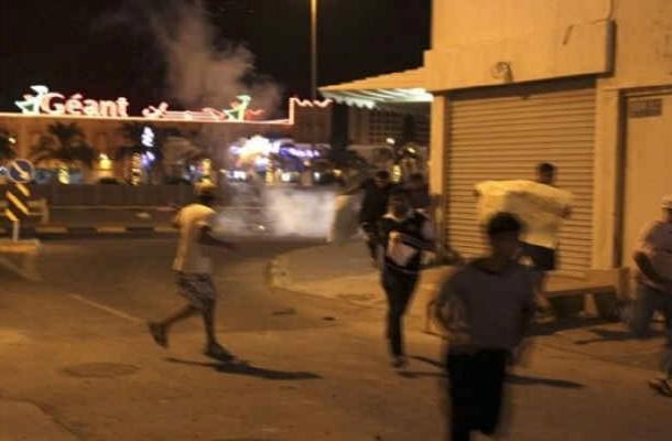 تظاهرات شبانه بحرینی ها، سرکوب شد