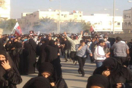 جراحت خطرناک یک بحرینی در مراسم تشییع