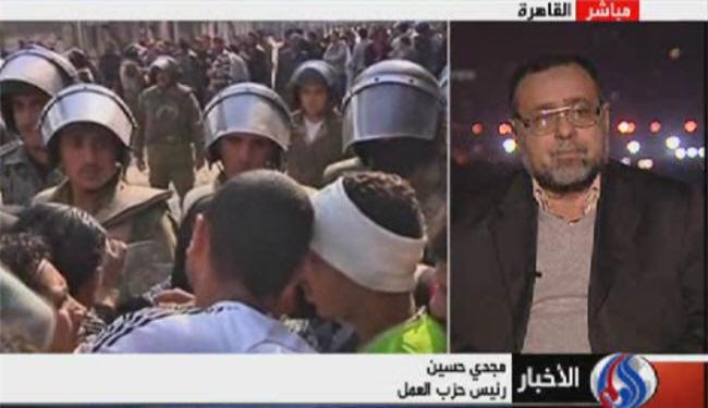 مجدي حسين: نرفض مهاجمة المعتصمين السلميين