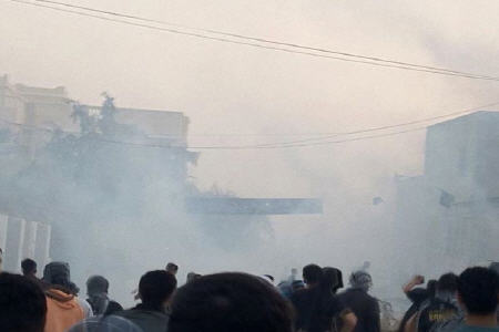 شلیک گازهای سمی به منازل در بحرین