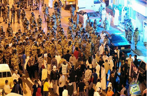 تظاهرات علیه آل سعود در العوامیه 