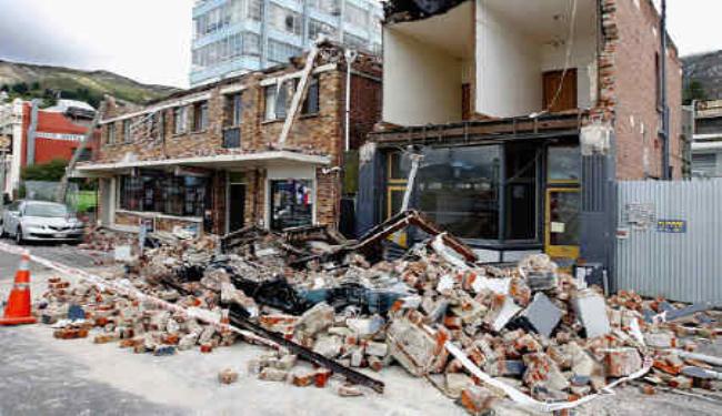 زلزالان قويان يضربان مدينة كرايستشرش في نيوزيلندا