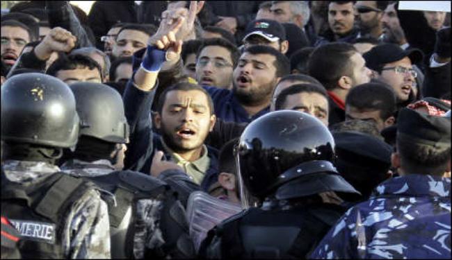 الاردن: تظاهرات تطالب بالاصلاح تواجه بالبلطجية