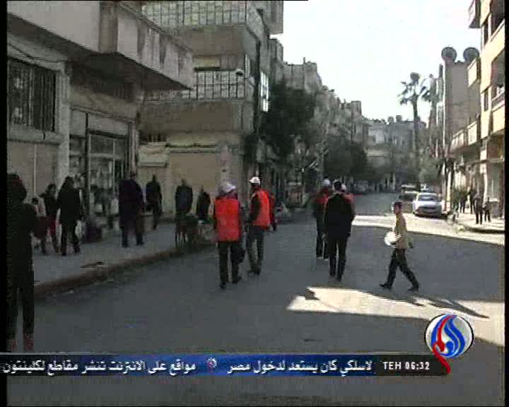 ناظران عرب در مرکز سوریه