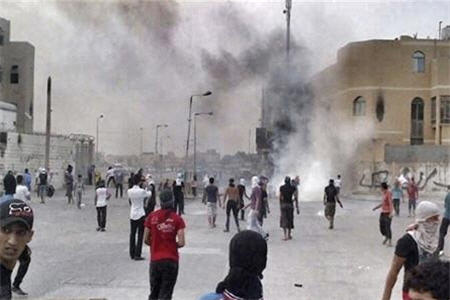 تهديد دولت بحرين به مجازات تظاهركنندگان درالعكر
