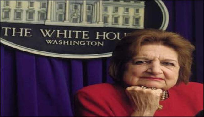 عميدة صحفيي البيت الأبيض ثابتة على مواقفها ضد اسرائيل