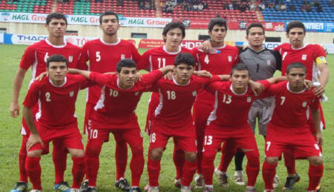 منتخب ايران للناشئة يفوز على نظيره الإماراتي